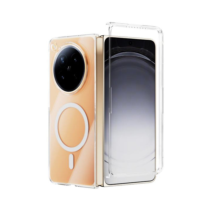 Oppo Find N6 - Abeel Magnetic Crystal Clear PC Hard Crystal Phone Case