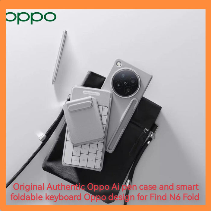 Original Authentic Oppo Ai pen case n Oppo smart foldable keyboard design for Find N6 Fold