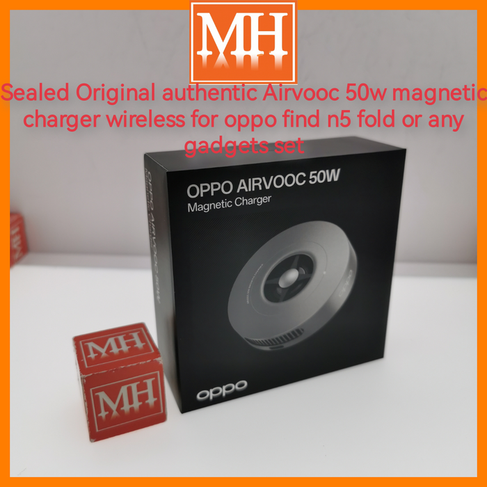 Original authentic oppo Airvooc 50w magnetic charger for all magsafe support gadgets set