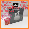 Original Authentic Oppo Enco X3s Hi-Res Audio Silver warranty new set