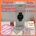 Original Authentic Singapore Samsung Galaxy watch 8 40mm grey warranty full set