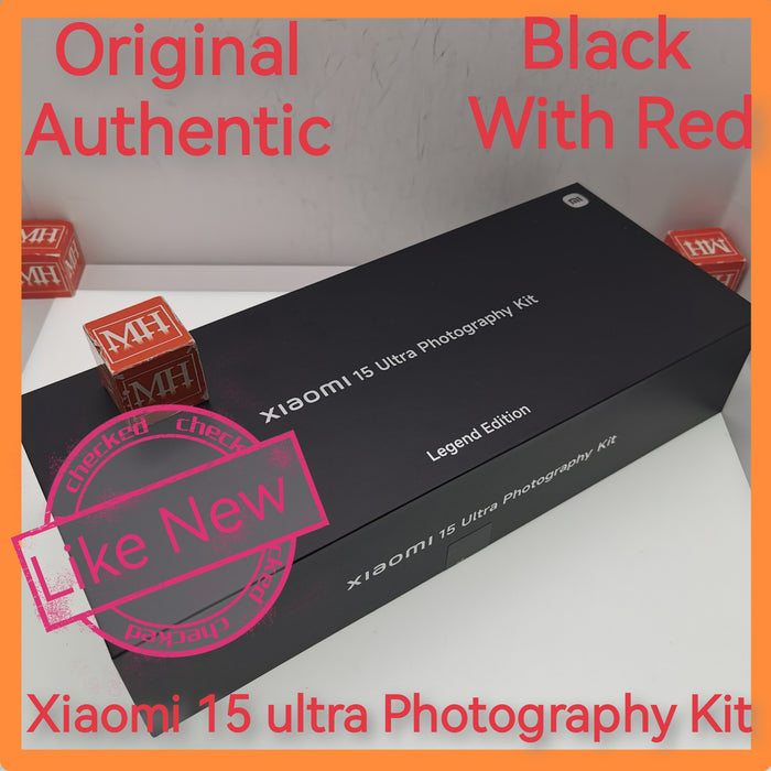 Original Authentic Singapore Xiaomi 15 ultra Photography Kit black set