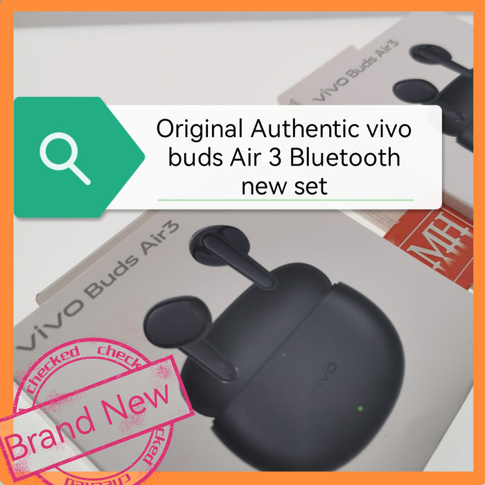 Original Authentic vivo buds Air 3 Bluetooth earbuds blue new set
