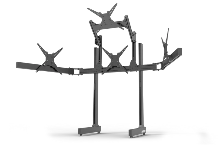 Overhead 4th/2nd Monitor Mount for Trak Racer Extrusion Monitor Stands