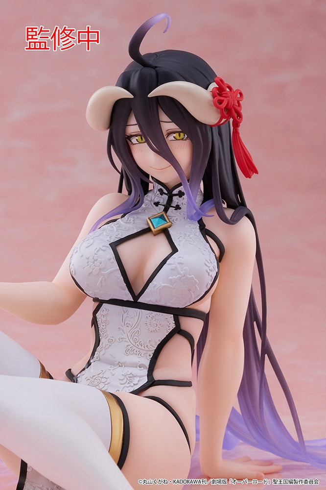 Overlord Desktop Cute Figure   Albedo Chinese Dress Ver