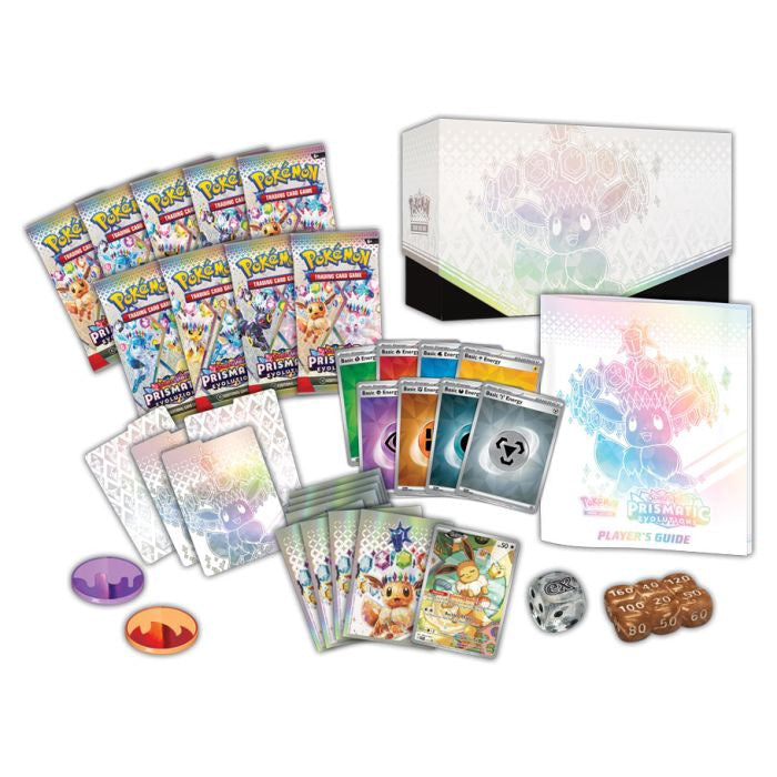 Pokemon Tcg Scarlet  Violet 85 Prismatic Evolutions Elite Trainer Box