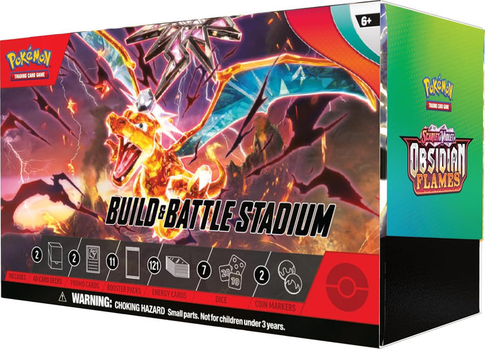 Pokemon Tcg Scarlet  Violet Obsidian Flames   Build  Battle Stadium