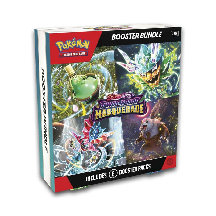 Pokemon Tcg   Scarlet  Violet Twilight Masquerade Booster Bundle 6 Packs