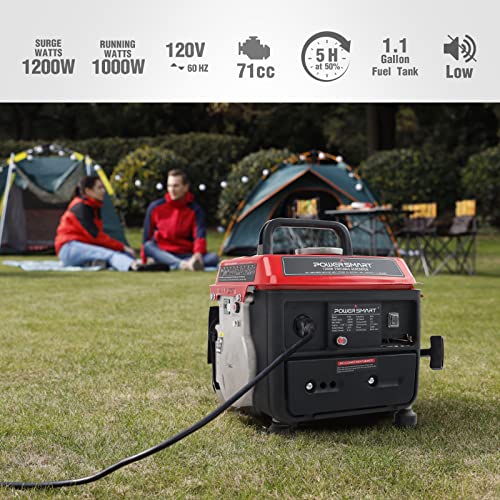 PowerSmart Portable Generator Ultralight 1200 Watt Output