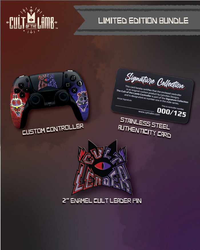 PS5 - Demonic Duo Cult of the Lamb DualSense Controller