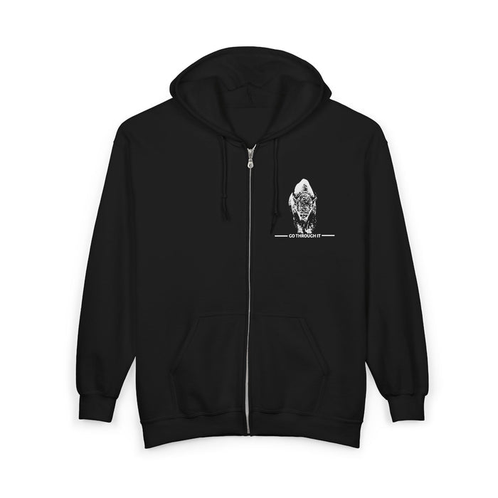 REBILT "Go Through It'" - ZIP Hoodie
