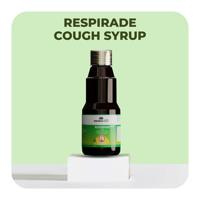 Respirade Cough Syrup - Scientifically formulated solution for providing fast relief from cough and cold symptoms