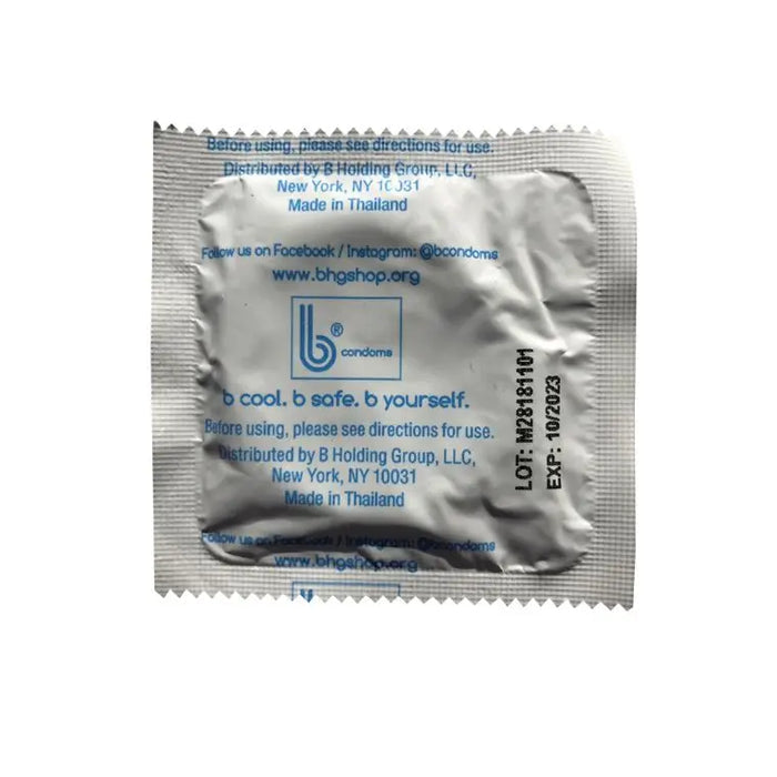 Ribbed B Condoms