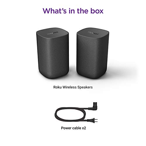 Roku Wireless Speakers Immersive Surround Sound For Televisions
