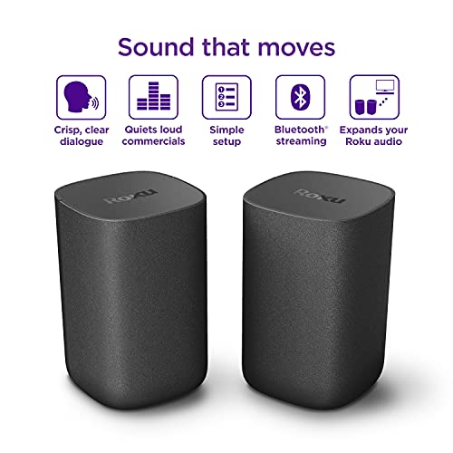 Roku Wireless Speakers Immersive Surround Sound For Televisions