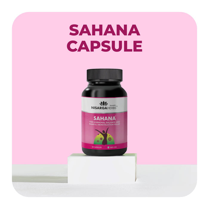Sahana - Ayurvedic supplement for menstrual support and hormonal balance