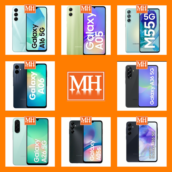 Samsung Galaxy A16 A26 A36 A06 A05s A05 A55 M55 new set