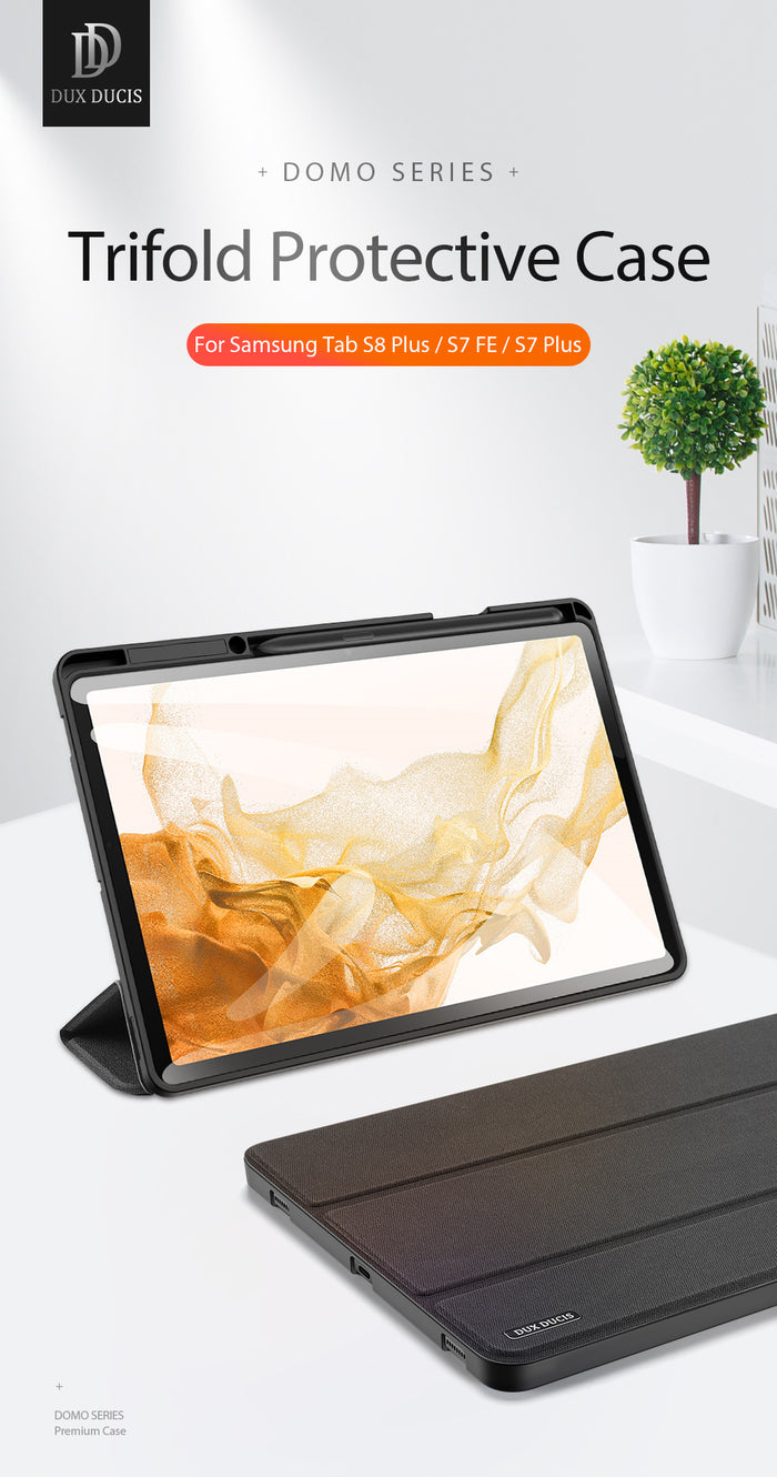 Samsung Galaxy Tab S8+ / S7 FE / S7+ - Dux Ducis Domo Series