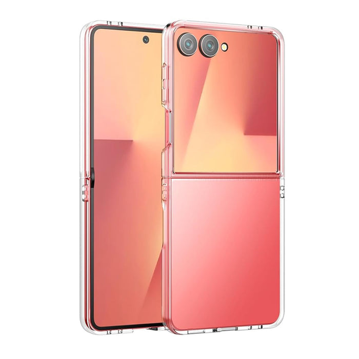 Samsung Galaxy Z Flip 7 - CLASY® Crystal Clear PC Hard Crystal Phone Case
