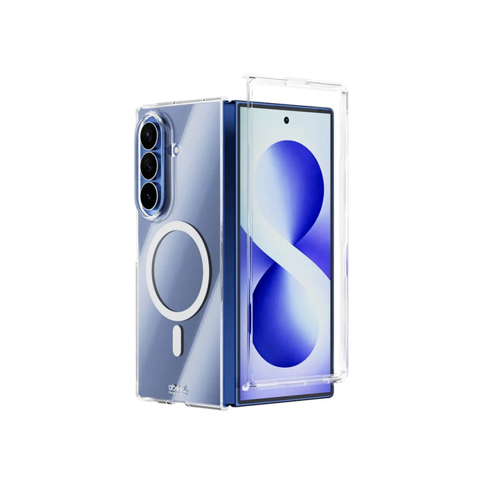 Samsung Galaxy Z Fold 8 Ultra - Abeel Magnetic Crystal Clear PC Hard Crystal Phone Case