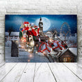Christmas Portrait Santas Sleigh Example 2