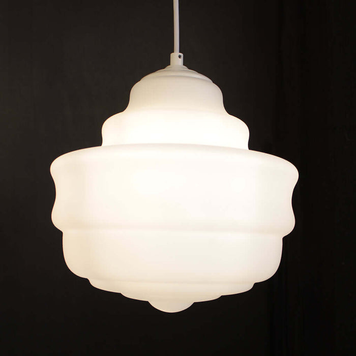 Schelp Opal Pendants_Tall_Style C_Murano Plus lighting nz