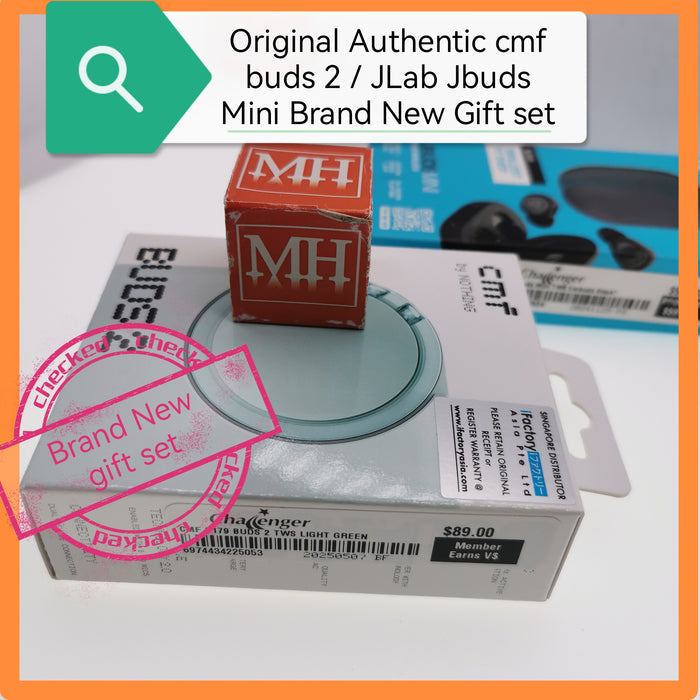 Sealed Singapore cmf buds 2 / JLab Jbuds Mini new gift warranty new set
