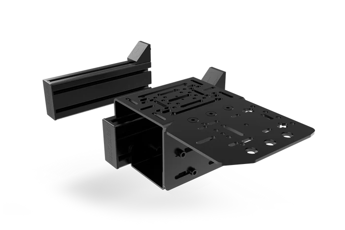 Set of 2 Universal Side Mount Supports — 240mm/9.45" (80x40mm / 3.15" x 1.57") for Sim Racing & Flight Sim Rigs