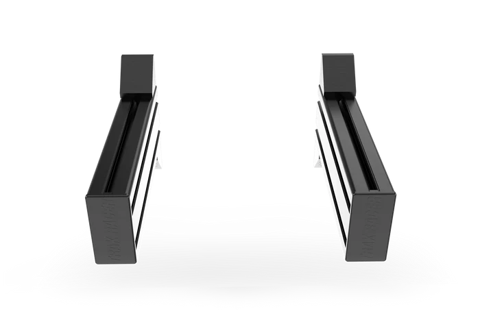 Set of 2 Universal Side Mount Supports — 240mm/9.45" (80x40mm / 3.15" x 1.57") for Sim Racing & Flight Sim Rigs
