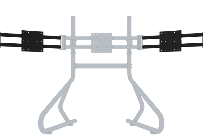 Side Arms for Triple Monitor Stand