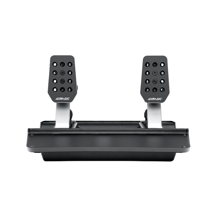 Simagic P500-2 Dual-Sensor 2-Pedal Set – Load Cell & Hall Brake, Fully Adjustable Throttle