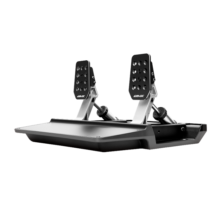 Simagic P500-2 Dual-Sensor 2-Pedal Set – Load Cell & Hall Brake, Fully Adjustable Throttle