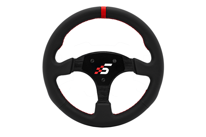 Simagic Round 330mm Steering Wheel - Leather (P-330R)