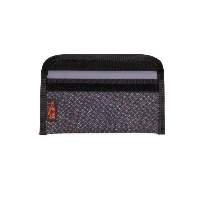The Small Utility Pouch in the J Prince Pride print open #color_j prince