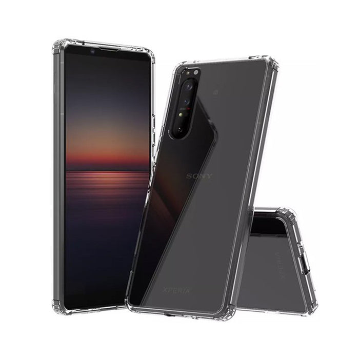 Sony Xperia 1 III - CLASY® Ski-Thin Series 4-Corner Bumper TPU Case