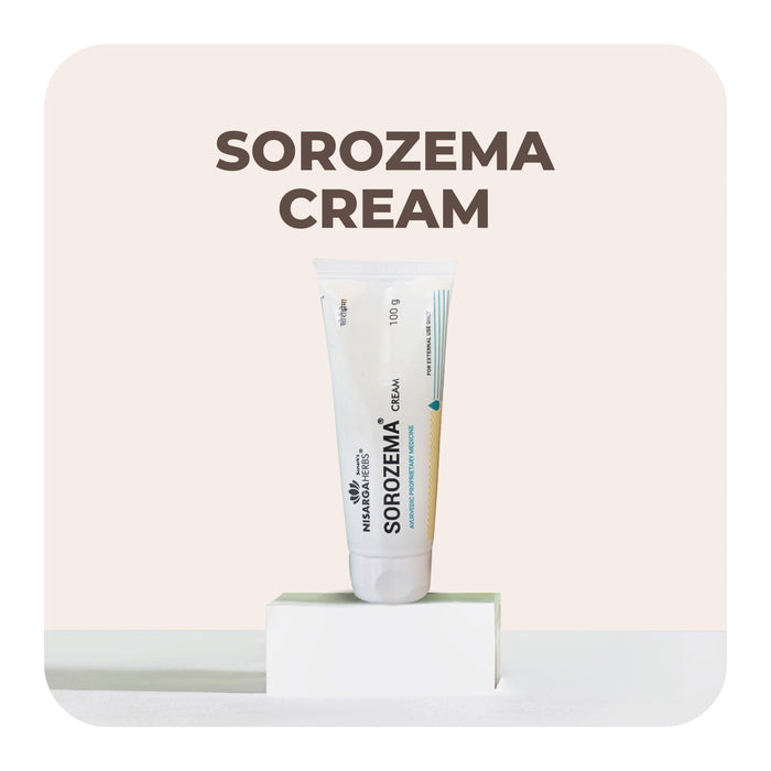 Sorozema Cream & Capsule Combo - An Ayurvedic cream & capsule for managing Psoriasis flare-ups and chronic skin conditions