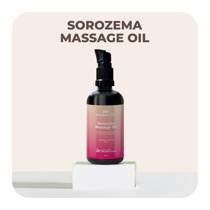 Sorozema Oil - Soothe, Heal & Restore Naturally with Doctor-Recommended Ayurvedic Oil for Psoriasis