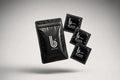 Supreme Black B Condoms pack