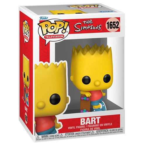 The Simpsons Bart Simpson With Skateboard Funko Pop Vinyl Figure 1652