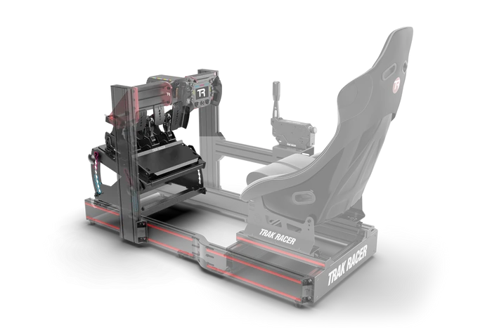 Tool-Free Pedal Mount System for Formula & GT Hybrid Pedals (Extrusion Rigs)