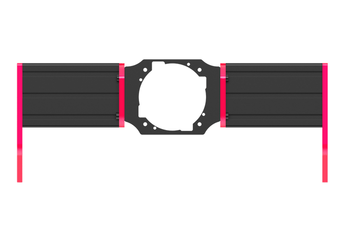 TR ONE V2 Base Kit with Universal Front Mount for Asetek Direct Drive Wheelbases