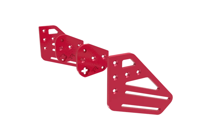 TR-One V3 2-Way Upgrade Side Plate Set (4 Pieces) — For TR-One V1 & V2 Wheel Mounts
