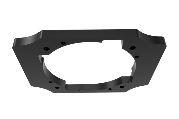 TR-One Wheel Mount Plate Adapter for Asetek Wheelbases — Requires TR-One Base Kit (TR80-NWMA4)
