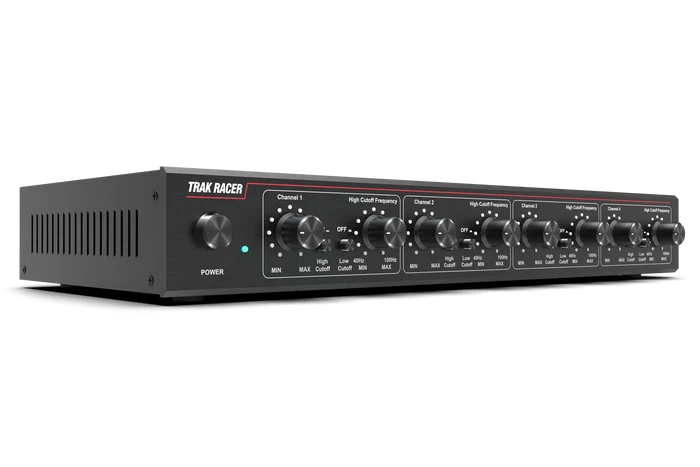 Trak Racer 4CH 40W Low-Frequency Class-D Amplifier with 2 Bass Shakers