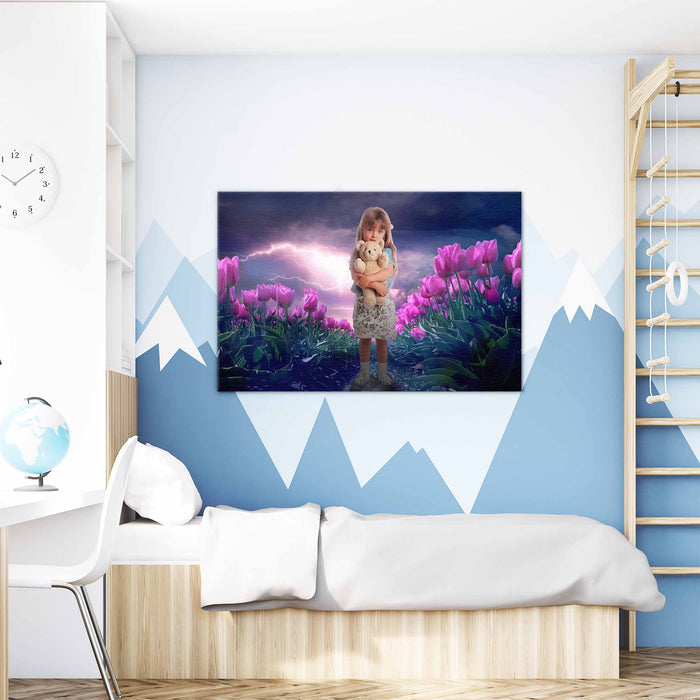 Tulpen storm - Unieke Foto