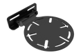 Universal Bass Shaker & Buttkicker Tactile Transducer Mount for Sim Racing & Flight Sim Rigs