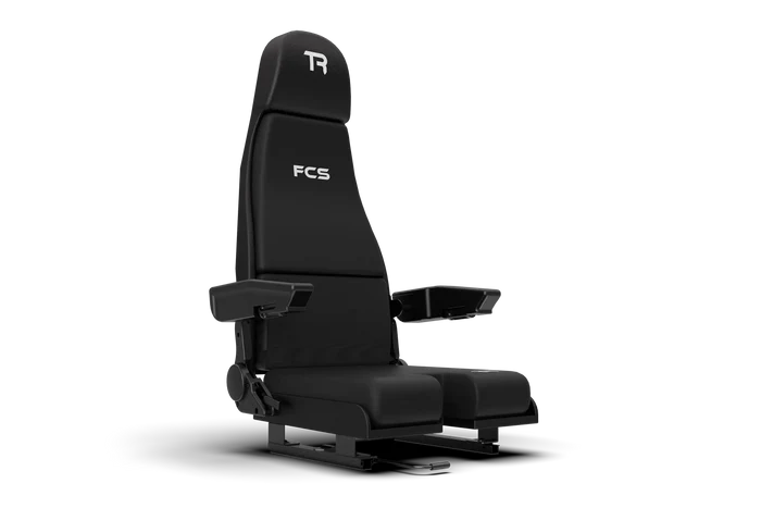 Universal Compact Seat Slider Kit — Low-Profile Adjustable Seat Rail for Sim Racing & Flight Sim Cockpits