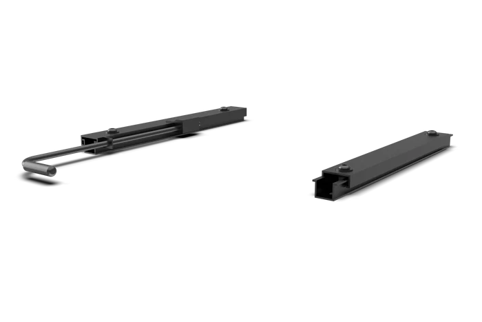 Universal Compact Seat Slider Kit — Low-Profile Adjustable Seat Rail for Sim Racing & Flight Sim Cockpits
