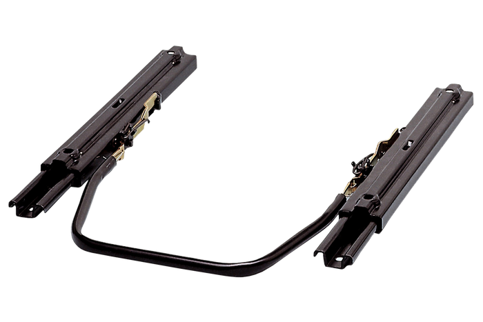 Universal Dual-Lock Seat Slider Kit — 110mm (4.33") Adjustable Seat Rail for Sim Racing