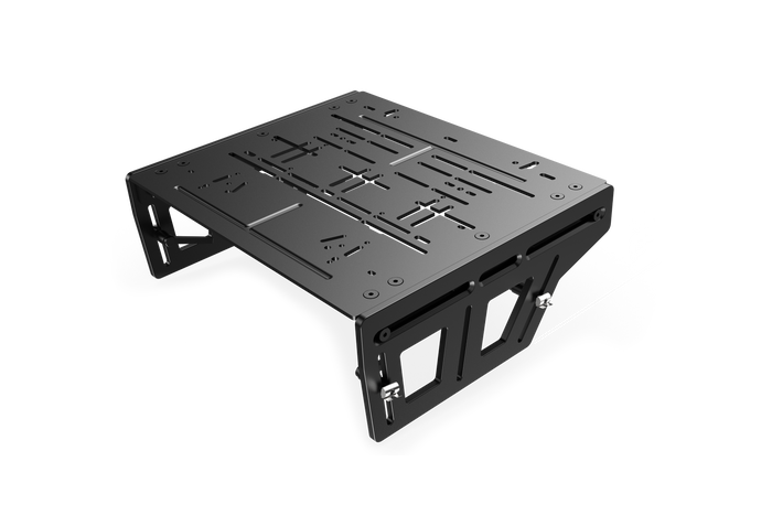 Universal Pedal Mount System with Pre-Drilled Pedal Plate